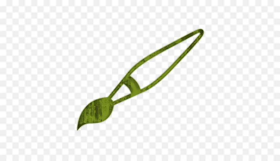 Pincel Verde，Cuadro PNG