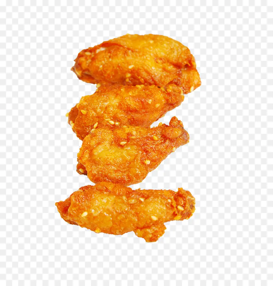 Alitas De Pollo Fritas，Bocadillo PNG