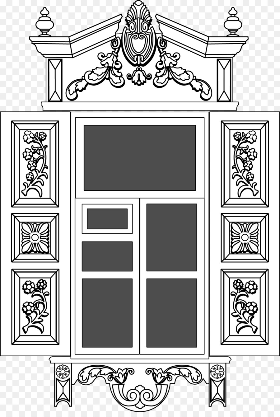 Ventana，Euclídea Del Vector PNG