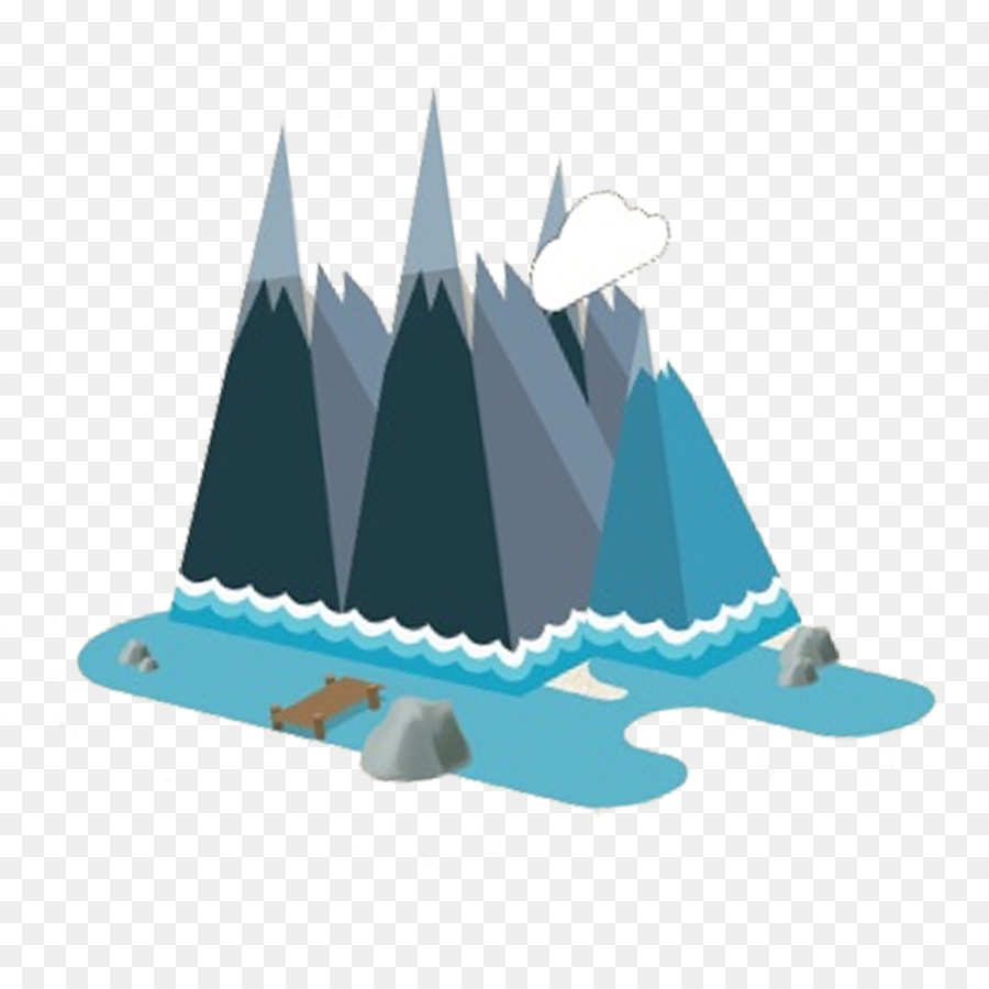 Blue Mountain，Dibujo PNG