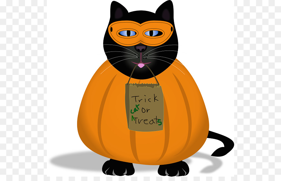 Gato，Halloween PNG