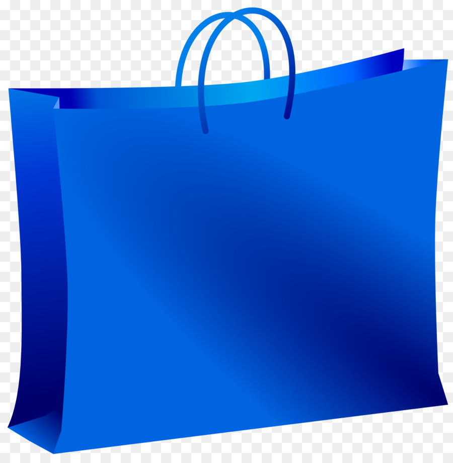 Bolsa De La Compra，Azul PNG