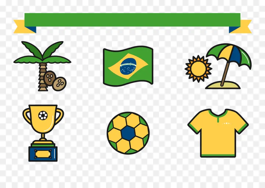 Iconos De Brasil，Brasil PNG