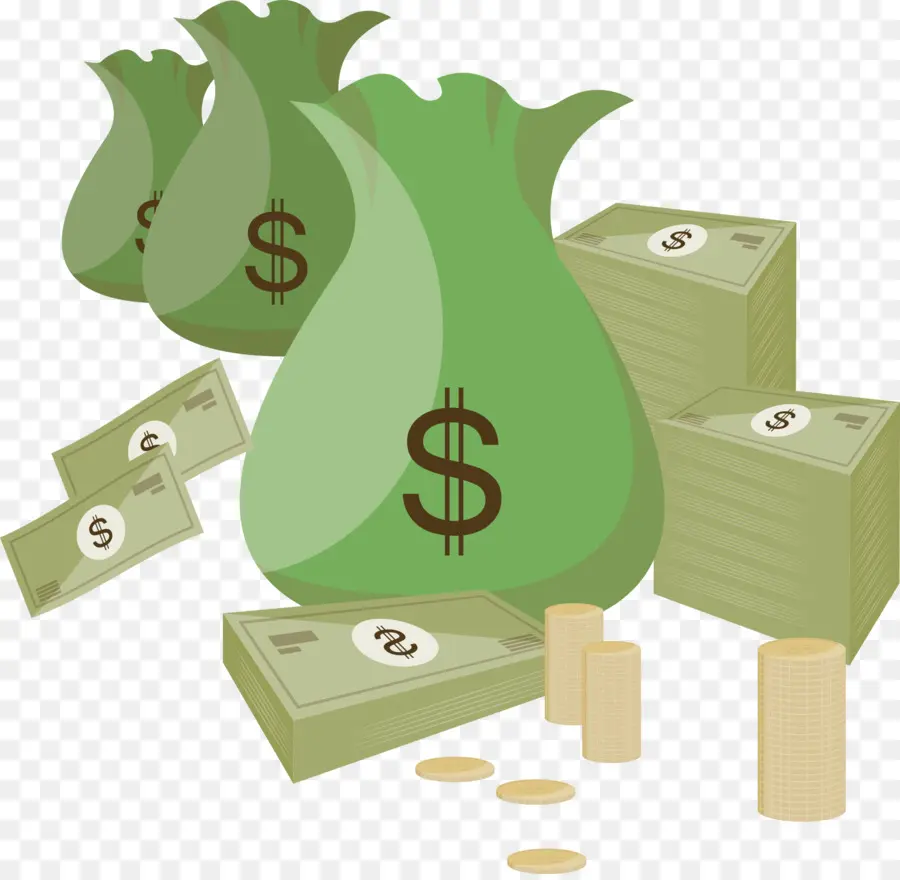 Bolsas De Dinero，Dinero PNG