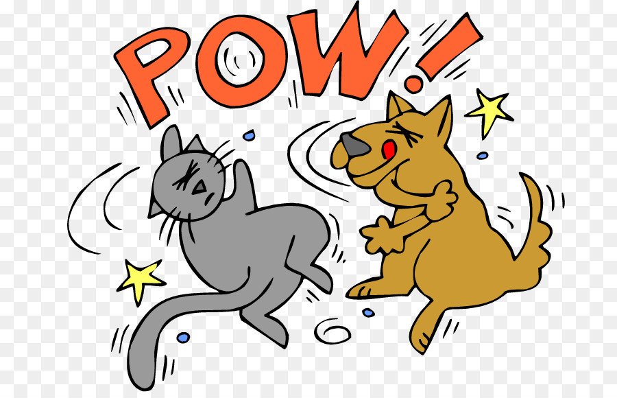 Gato Y Perro，Luchar PNG