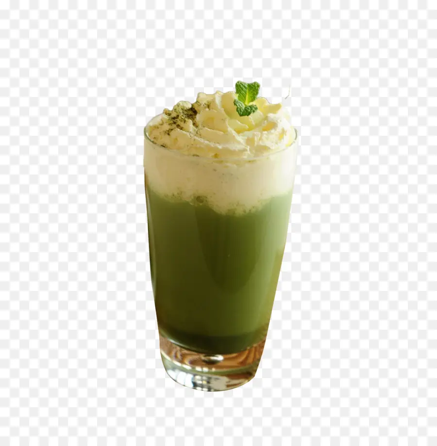 Bebida Verde，Crema Batida PNG