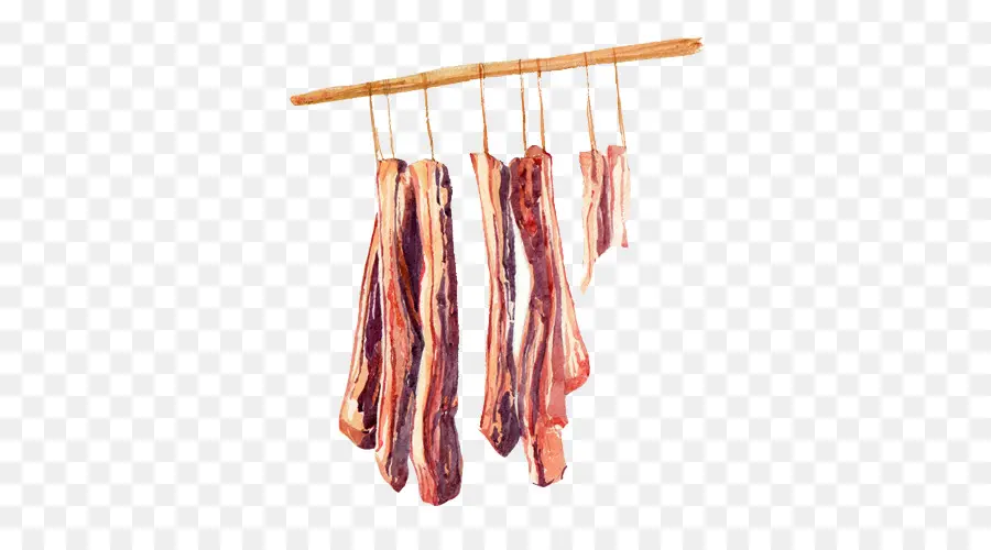 Bacon，Curado PNG