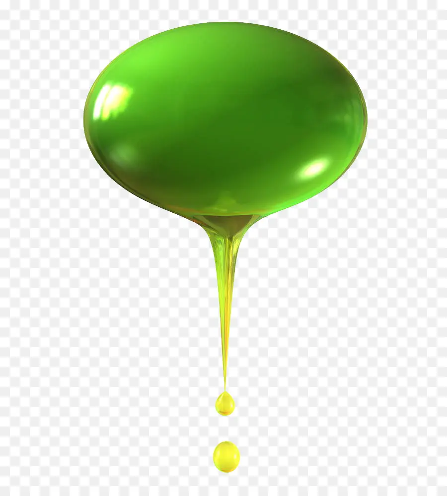 Gota De Líquido Verde，Gota PNG