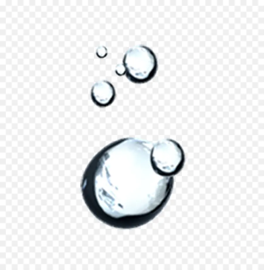 Gotas De Agua，Burbujas PNG