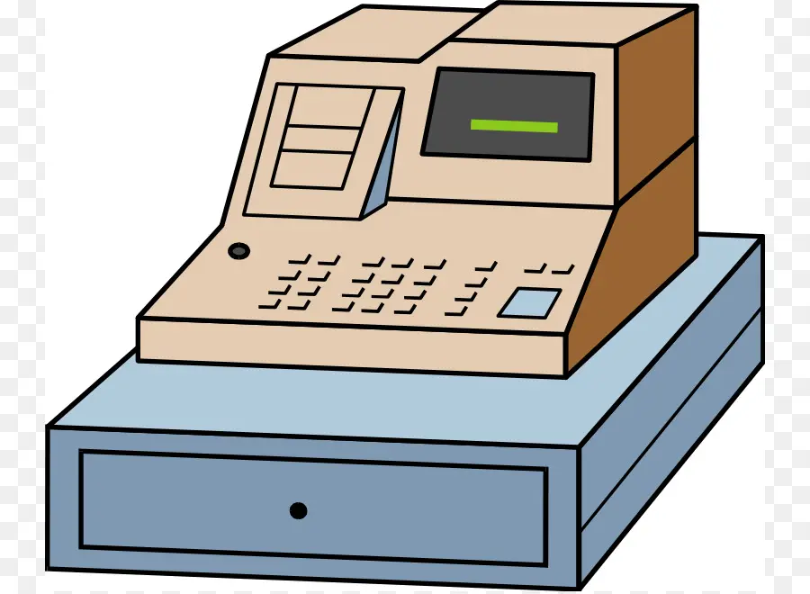 Caja Registradora，Dinero PNG