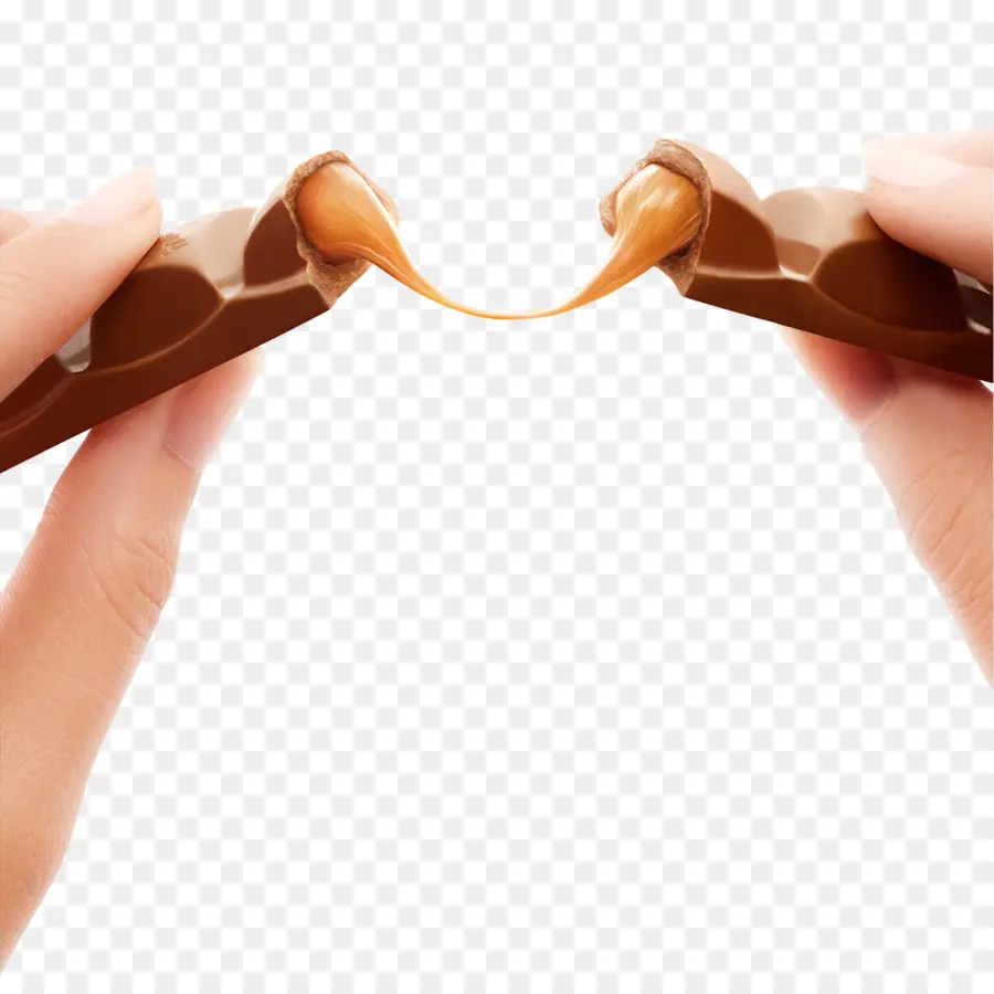 Barra De Chocolate，Caramelo PNG