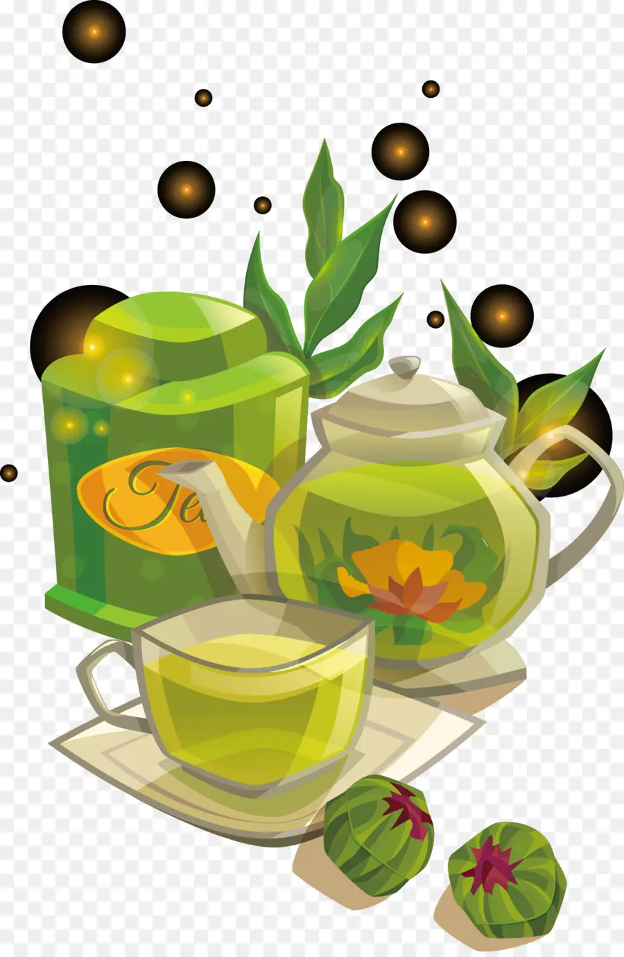 Juego De Té，Tetera PNG