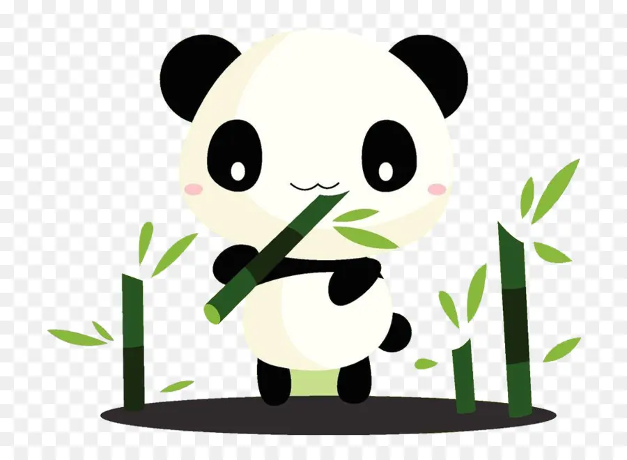 El Panda Gigante，De Dibujos Animados PNG