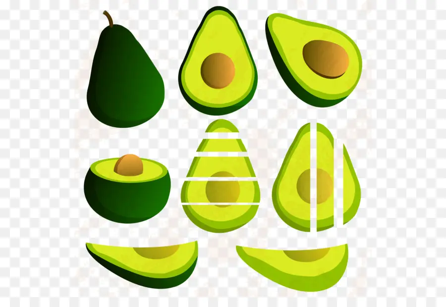 Aguacate，Diseño Gráfico PNG