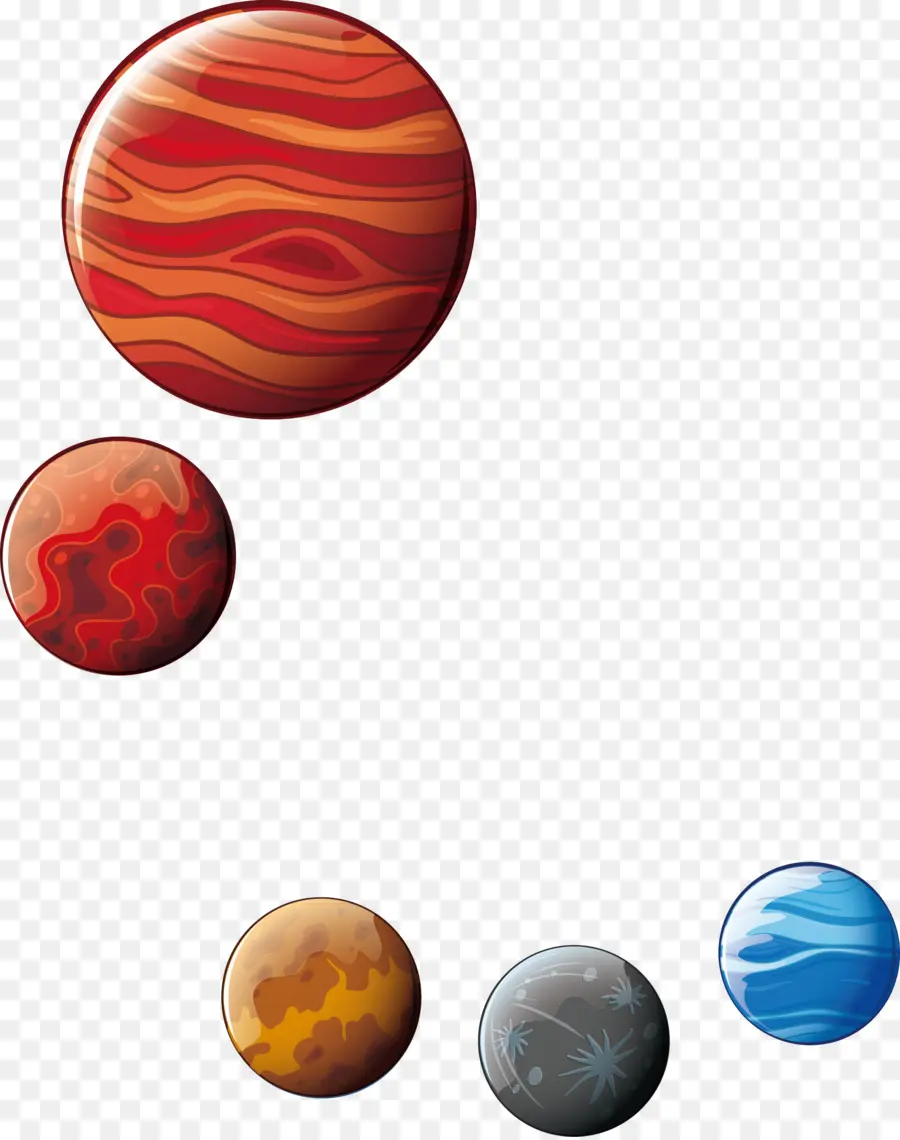 Planetas，Sistema Solar PNG