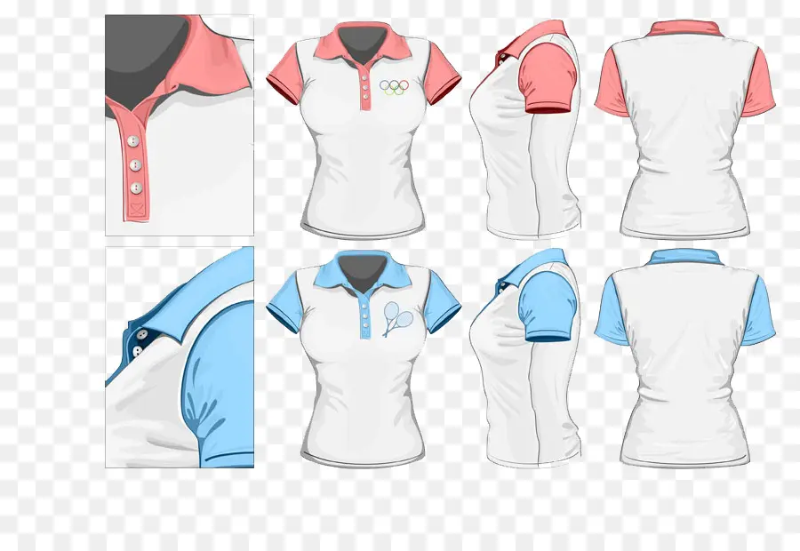 Camisetas Polo，Moda PNG