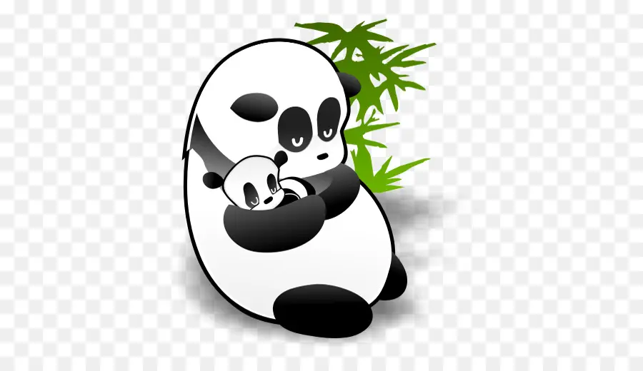 Pandas，Madre PNG