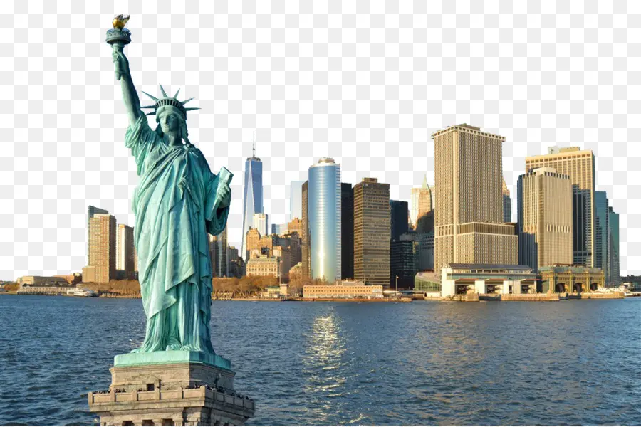 Estatua De La Libertad，Manhattan PNG