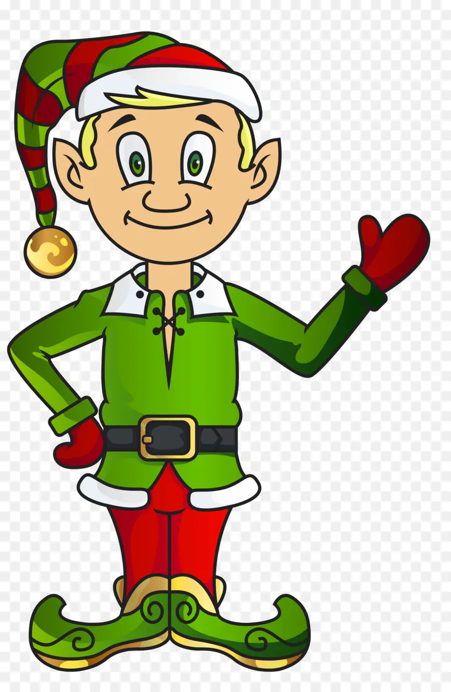 Elf，Santa Claus PNG