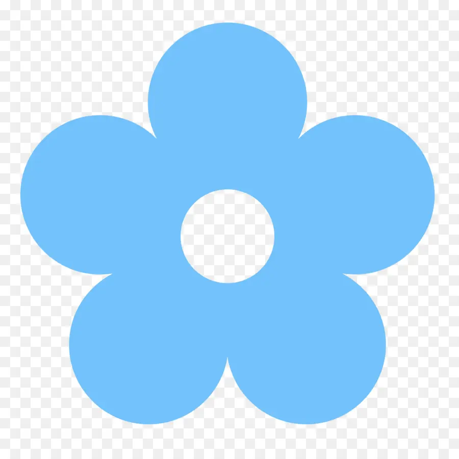 Flor，Flor Azul PNG