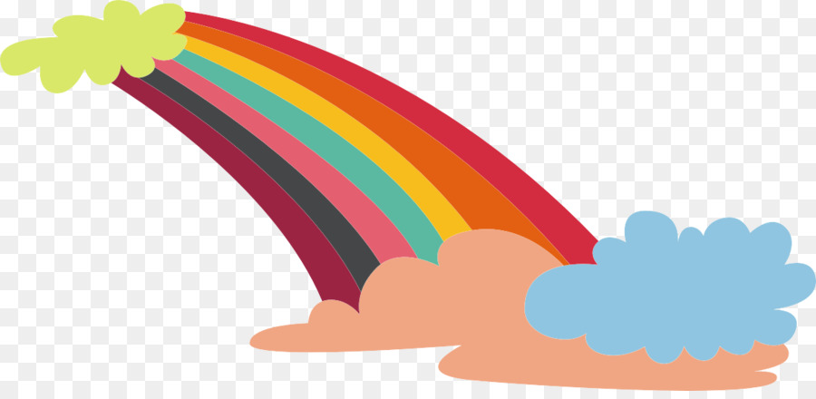 Arco Iris，De Dibujos Animados PNG