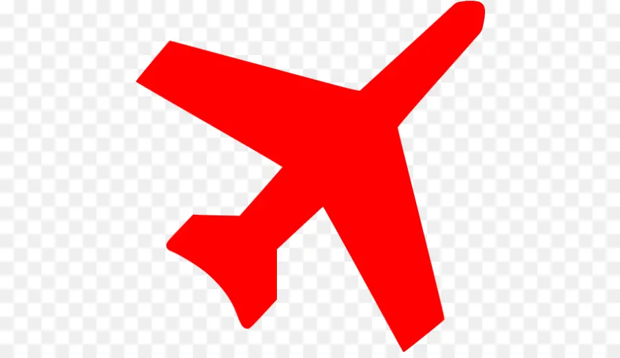 Avión，Rojo PNG