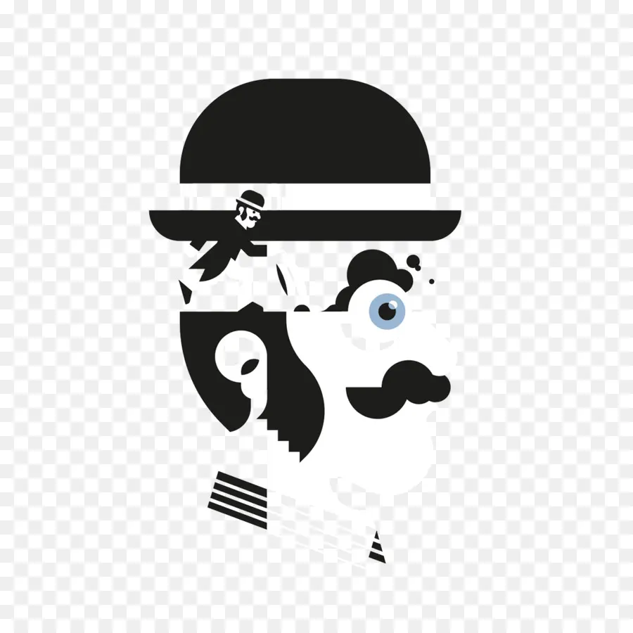 Hombre Con Bombín，Sombrero PNG