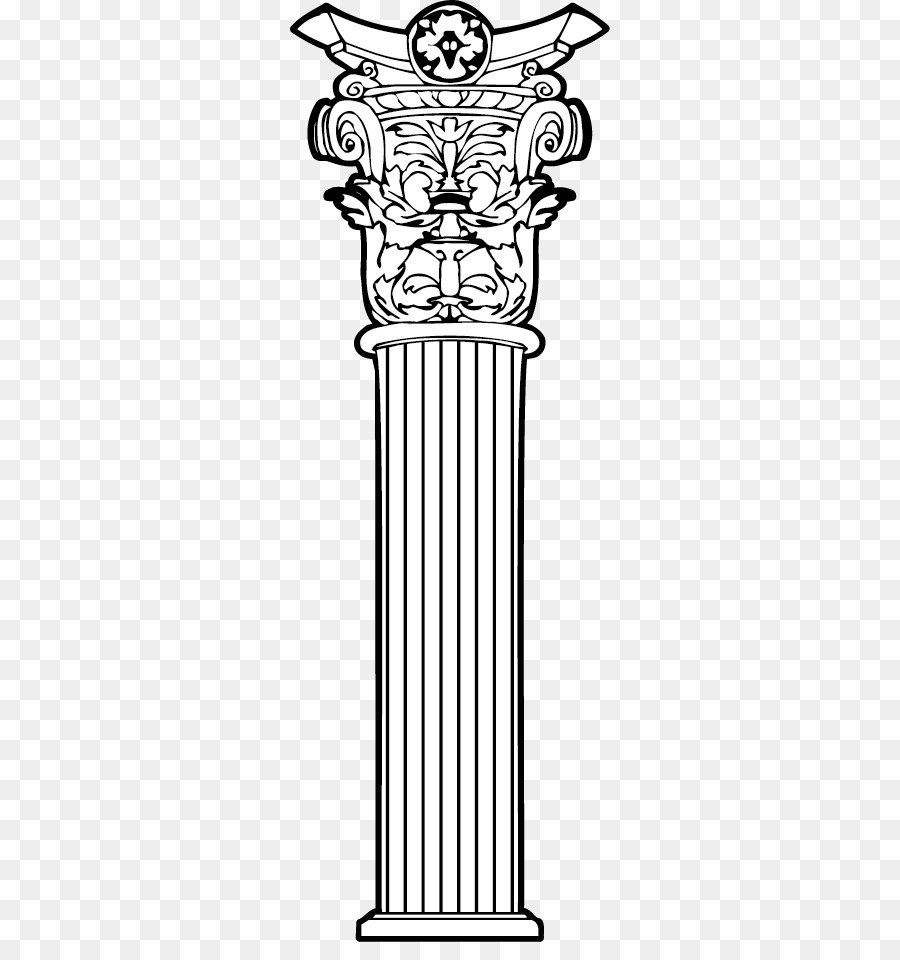 Columna Corintia，Arquitectura PNG