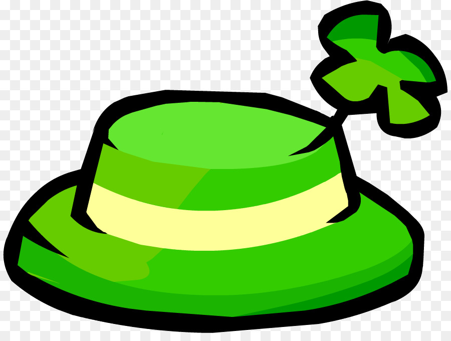 Sombrero Verde，Trébol PNG