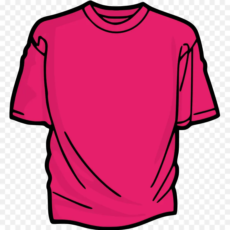 Camiseta Rosa，Vestir PNG