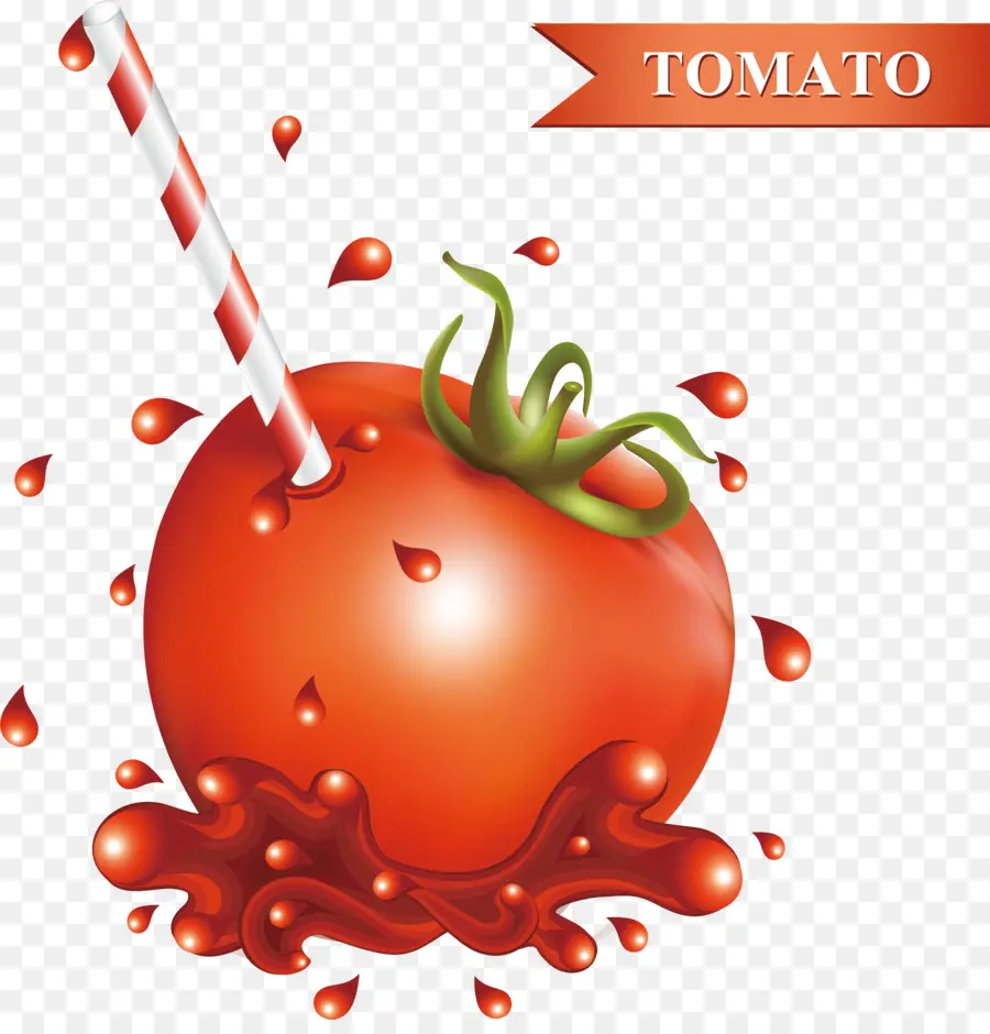 Tomate，Jugo PNG