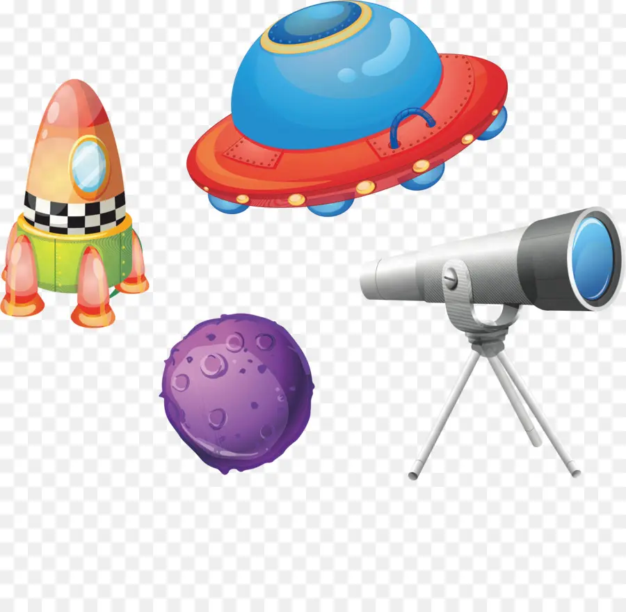 Dibujos Animados，Astronave PNG