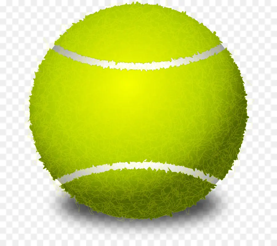 Pelota De Tenis，Amarillo PNG