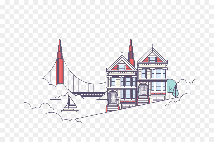 San Francisco，Puente PNG