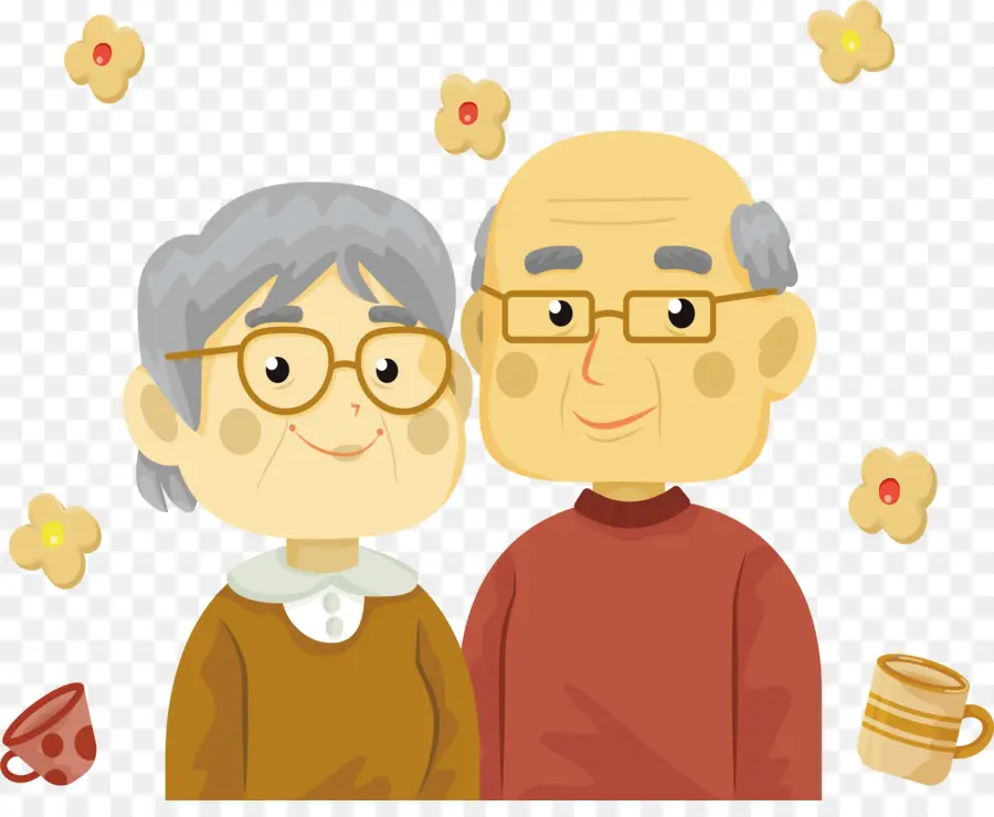 Pareja De Ancianos，Abuelos PNG