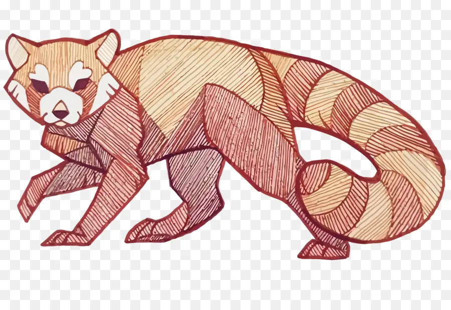 El Panda Gigante，El Panda Rojo PNG