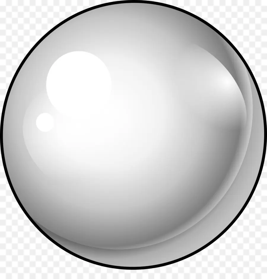 Esfera Blanca，Pelota PNG