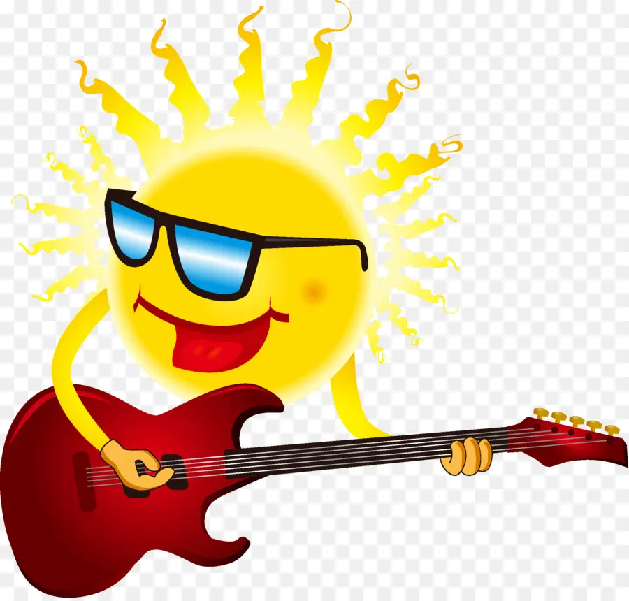 Sol，Guitarra PNG