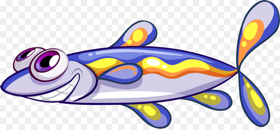 Peces Coloridos，Dibujos Animados PNG