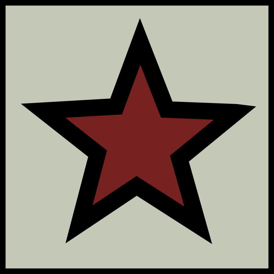 Rojo，Estrella PNG