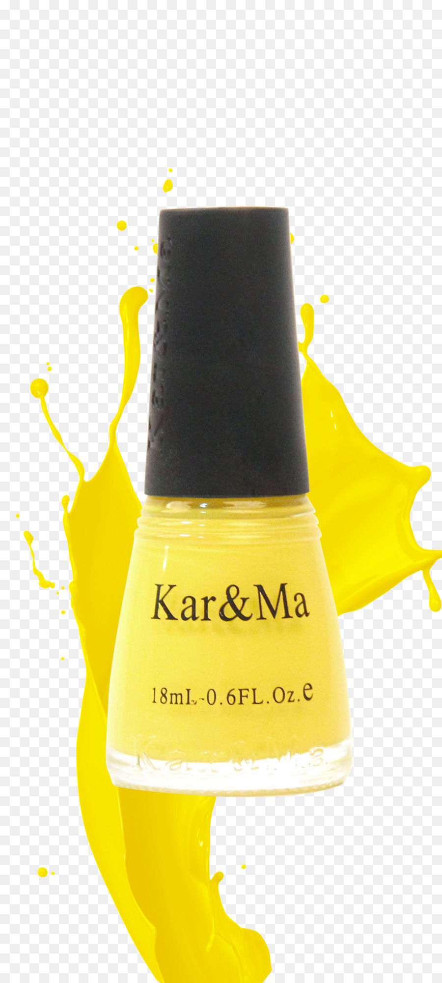 Esmalte De Uñas Amarillo，Clavo PNG