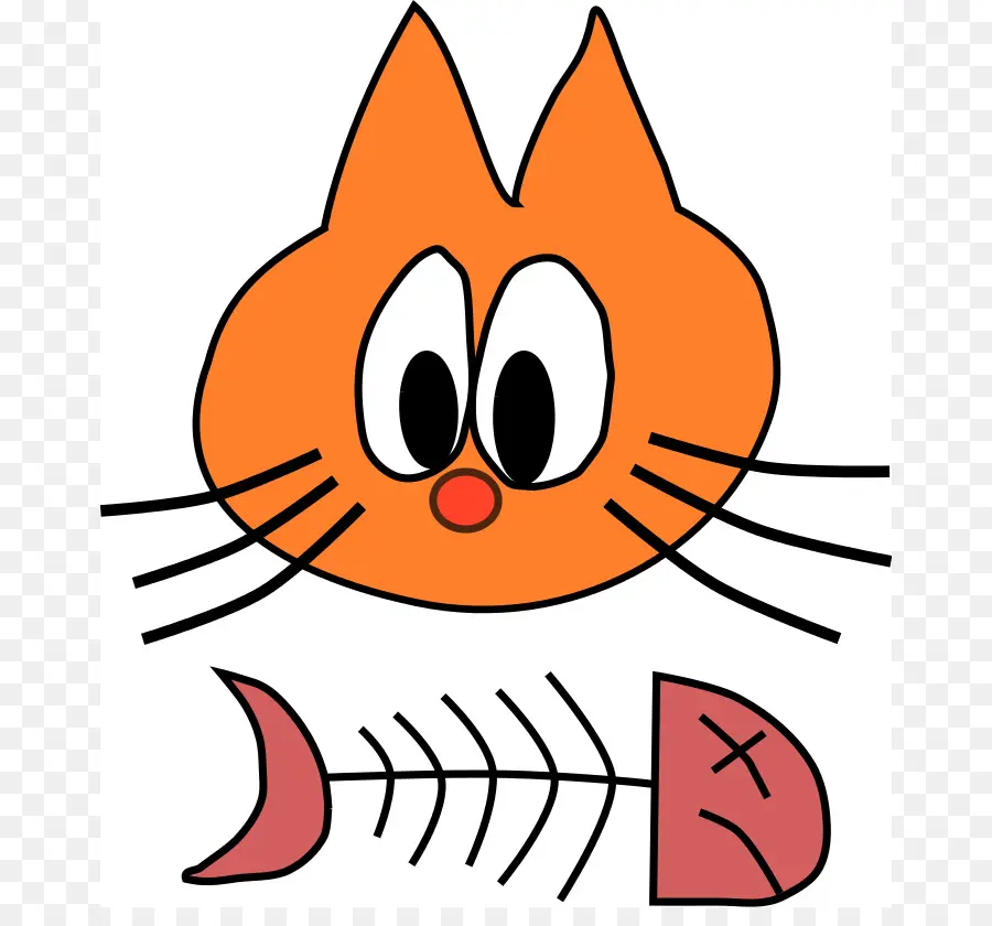 Gato，Hueso De Pescado PNG