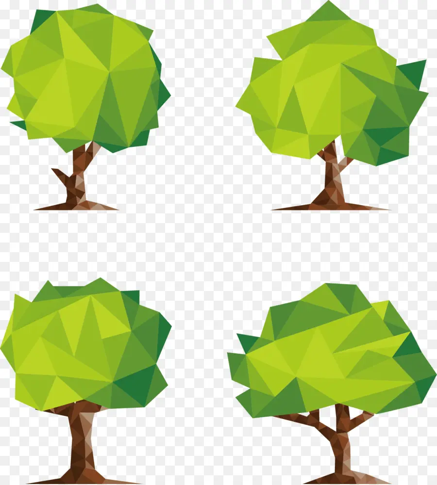 árboles Verdes，Hojas PNG