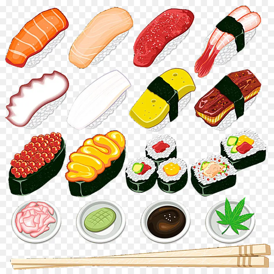 Sushi，Tempura PNG