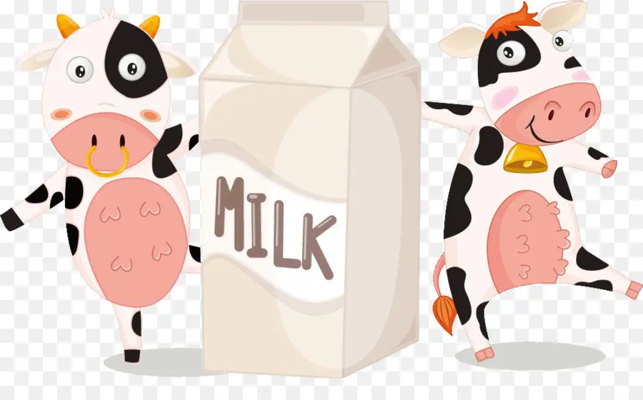 Vacas Y Leche，Lácteos PNG