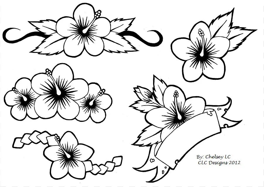 Tatuaje，Flor PNG