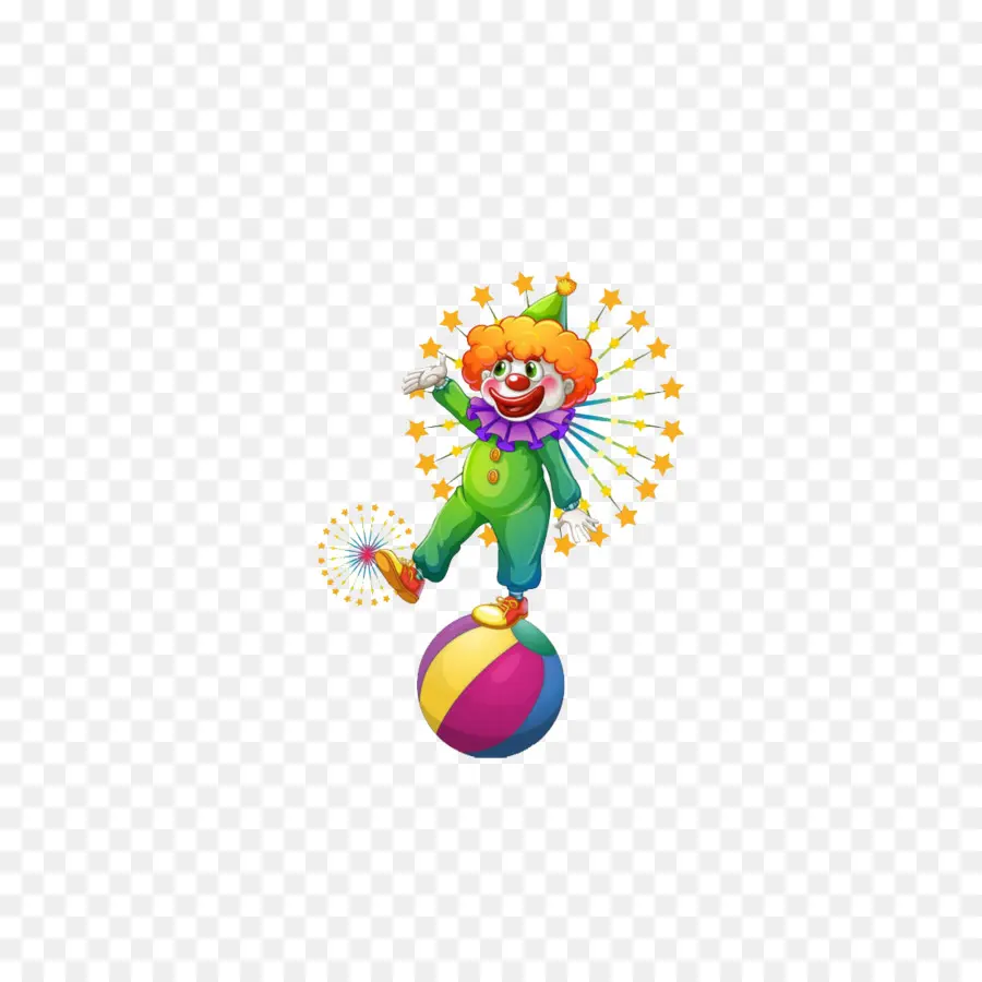 Payaso En Pelota，Circo PNG