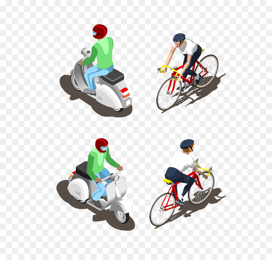 Bicicletas Y Scooters，Bicicleta PNG