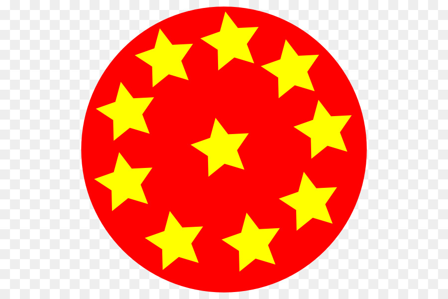 Círculo Rojo，Estrellas PNG