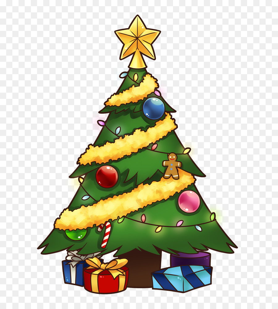 Papá Noel，árbol De Navidad PNG